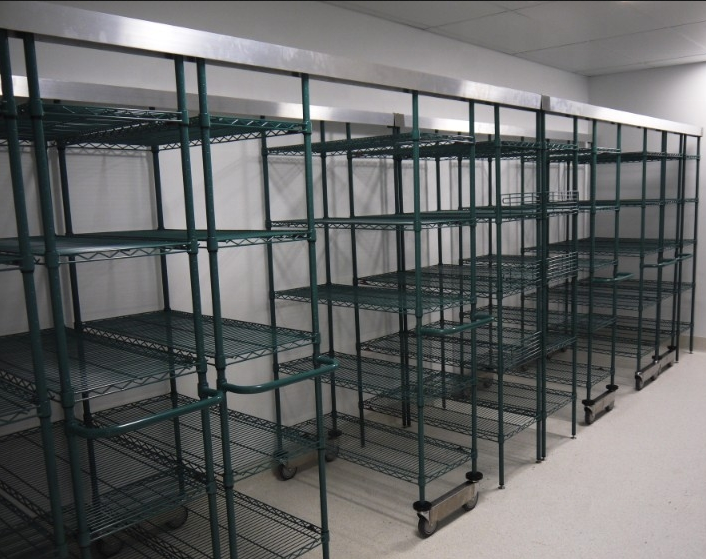 Metal Iron Epoxy Powder Coating Storage Wire Shelving