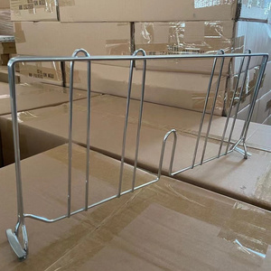 Metal Wire Shelving Rack Accessory - Shelf Divider for 24in width wire shelf