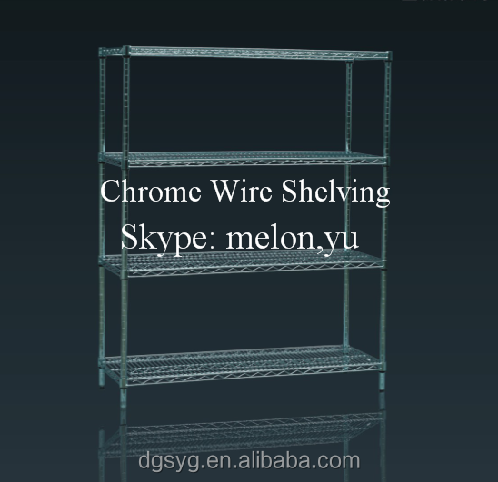 Factory Direct Sales Chrome Wire Shelving & Chrome Wire Rack-13 years professional manufacturer&Very Competitive Price