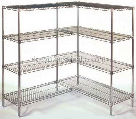 Modular Adjustable Wire Shelving