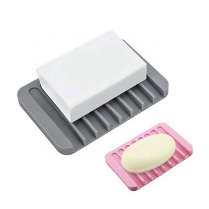 OEM/ODM Self Draining Soap Dishes, Shower, Bathroom, Kitchen, Bath Tub, Razor, Premium Silicone Soap Holder