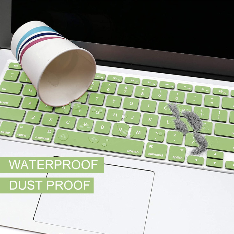 Wholesale Waterproof keyboard protector ,Custom Silicone keyboard covers for macbook