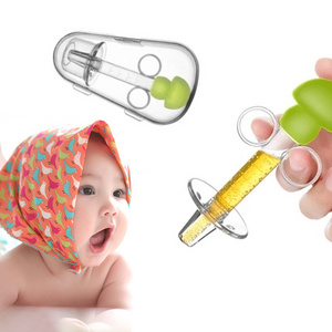 OEM/ODM 5.3*15cm Wholesale Newborn Infant Baby Squeeze Syringe Feeder Medicine Dropper Feeder Baby Medicine Dispenser