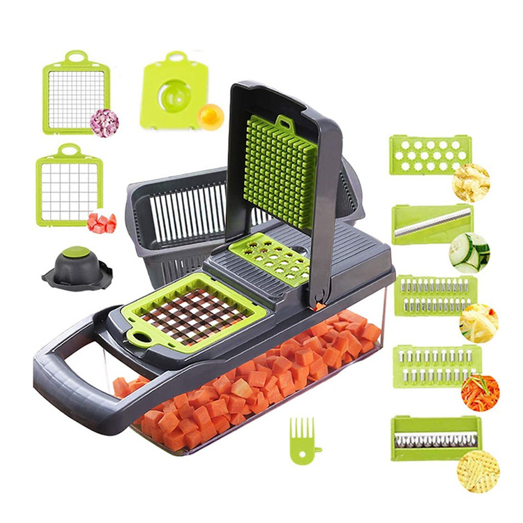 NEW 7 in 1 Multifunction Vegetable Cutter Food Slicer Vegetable Fruit Peeler Chopper Cutter Dicer