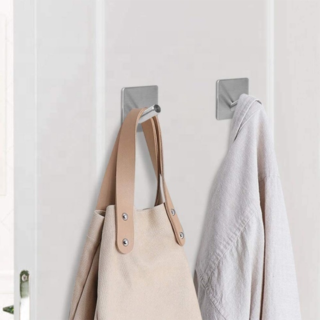 Kitchen Towel Hook Bathroom White Coat Hanger Hook