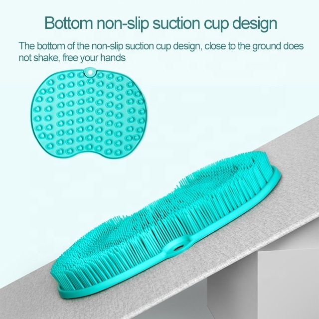 PVC Material Feet Cleaner Brush Foot Washer Scrubber Foot Cleaner Brush