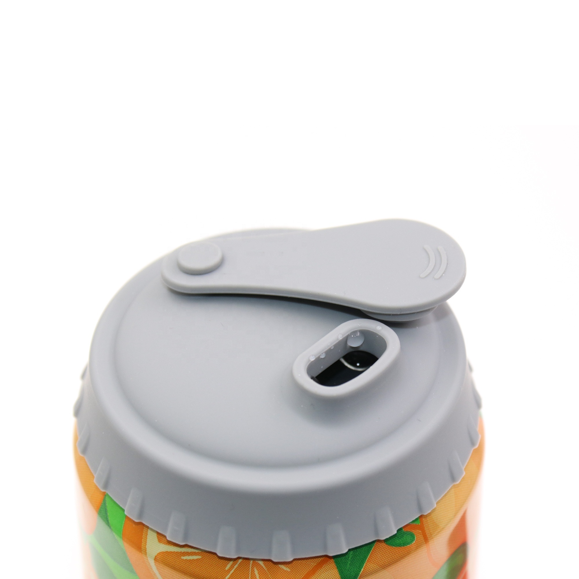 No Spill Soda Beverage Beer Saver Can Lids Closures Jar Lid Can Top Food Grade Silicone Beer Soda Can Lids Covers Caps Stoppers