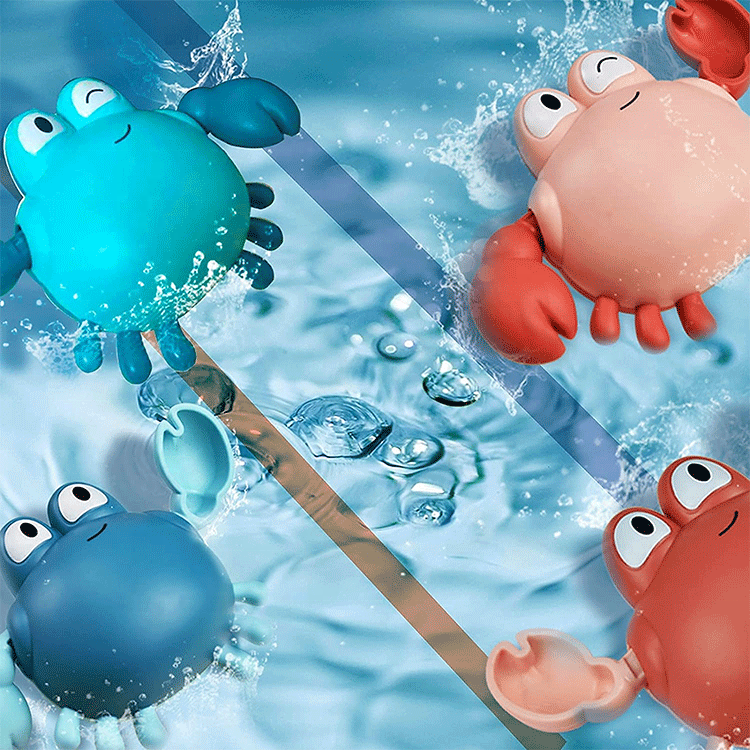 Bath Toys,Wind-up Swimming bathtub crab toy Baby Toys for 3-6 Year Old Boy Toddler Gifts - Pool for Toddlers