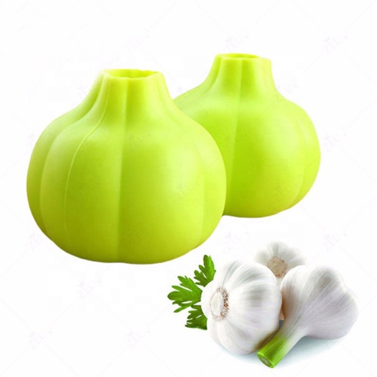 Creative Silicone Kitchen Gadget Silicone Garlic Peeler , Fast Peeling Kitchen Tools