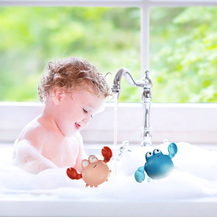 Bath Toys,Wind-up Swimming bathtub crab toy Baby Toys for 3-6 Year Old Boy Toddler Gifts - Pool for Toddlers