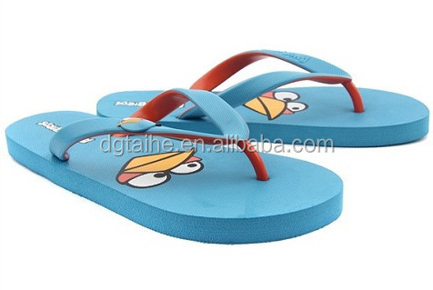 Eva Rubber Slippers Lady  Flip Flop Custom logo PVC Thong Sandal High-Heel Flip Flops