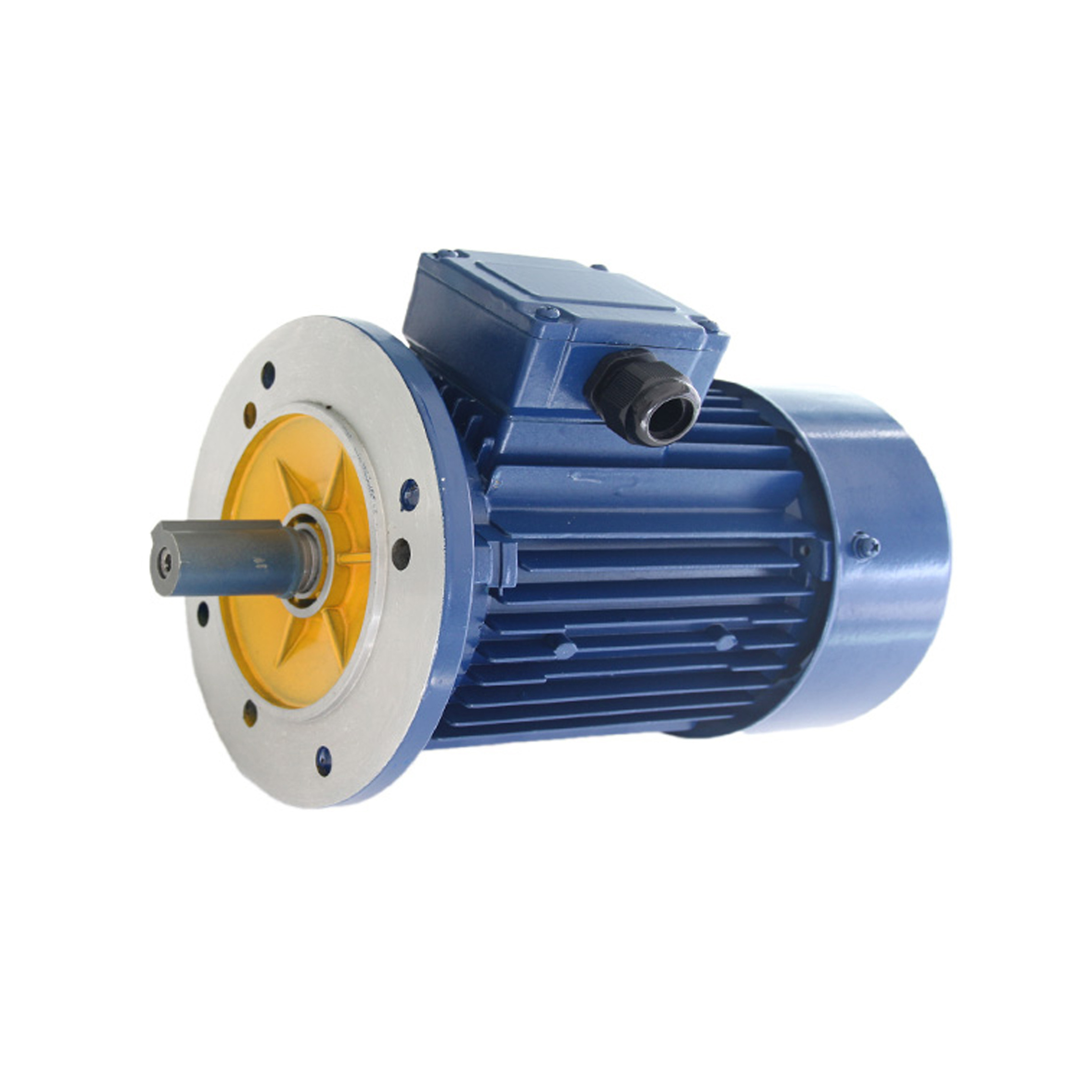 Factory single phase flange mounted motor, single phase 2hp electric motor