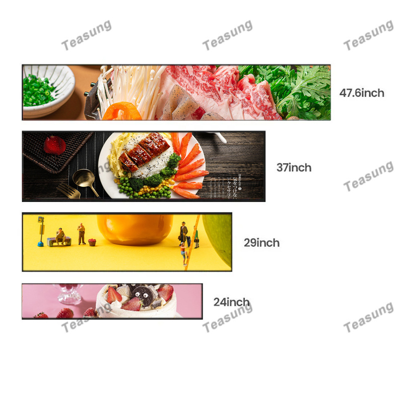 Stretched Bar Lcd Screen 32 inch Shelf Edge Stretched Bar Lcd Screen Digital Signage And Display Stretched Lcd /Led Display