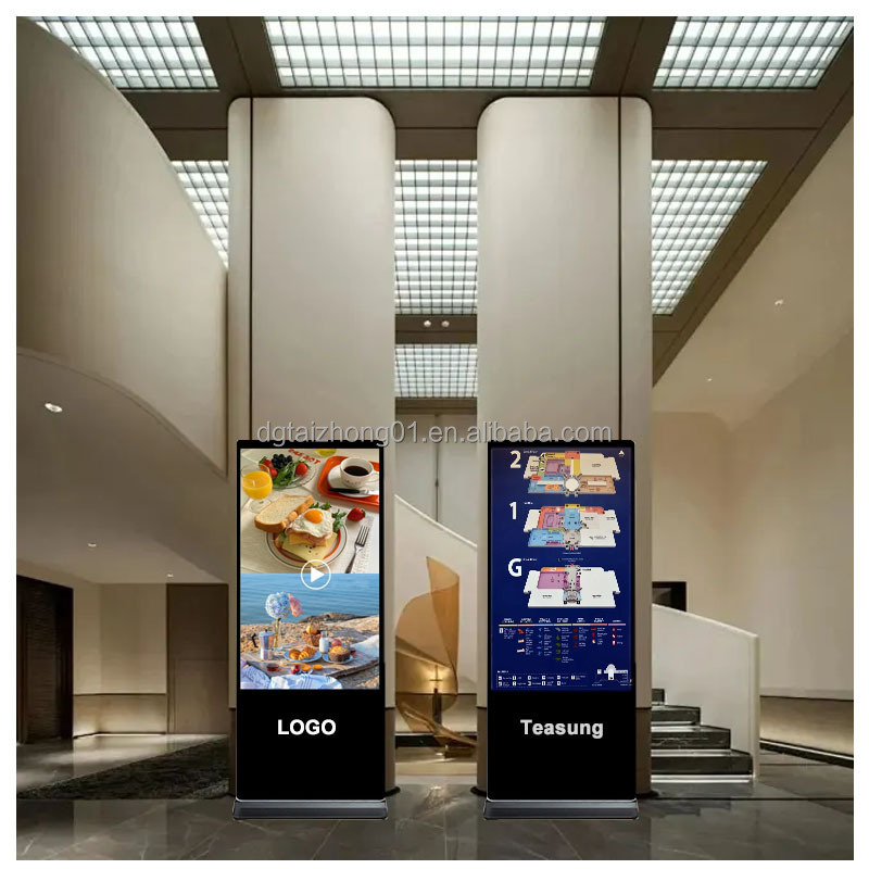 LCD Electronic signs 4K wifi 55inch display digital signages menu board advertising machine android kiosk lcd touch screen kiosk