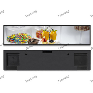 Stretched Bar Lcd/led Display Screen 23.6 Inch Ultra Wide Shelf Edge Digital Signage and Displays Screen Advertising Equipment