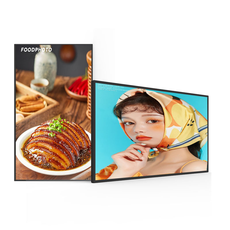 Cheap Price Ultra Thin 32 43  Digital Menu Board Wall Mounted Lcd Advertising Display Screens For  Restaurant & Hotel Supplies