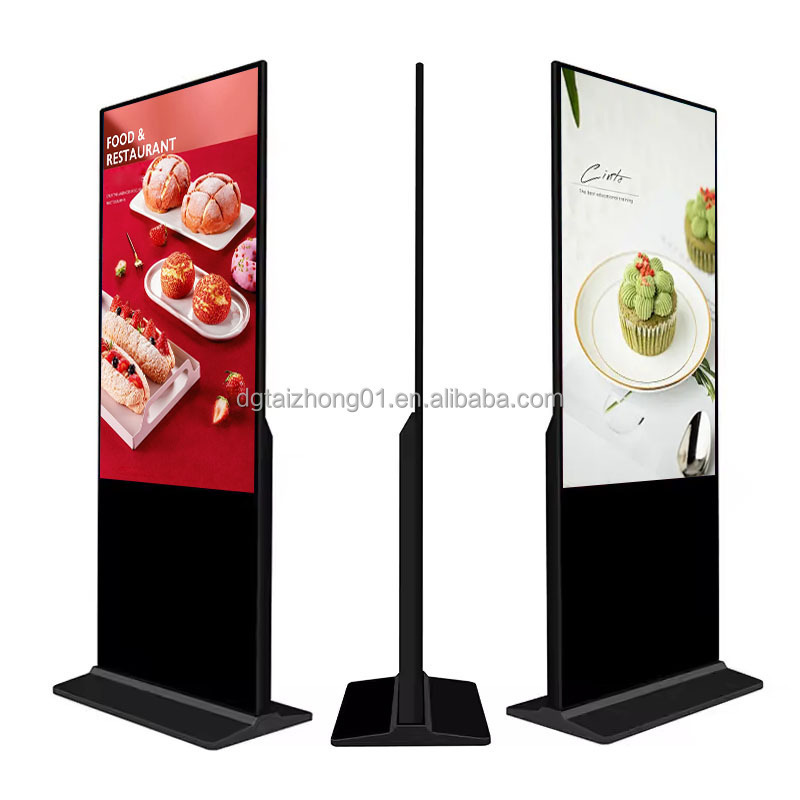 LCD Electronic signs 4K wifi 55inch display digital signages menu board advertising machine android kiosk lcd touch screen kiosk