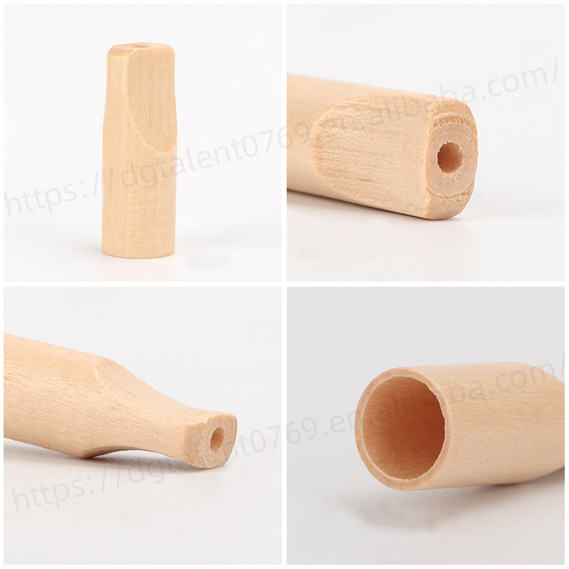 Tailai Cigarette Holder Glass Wooden Mouthpiece Filter Tips Smoking Accessories Custom Logo Wholesale Cigar Smoking Tips