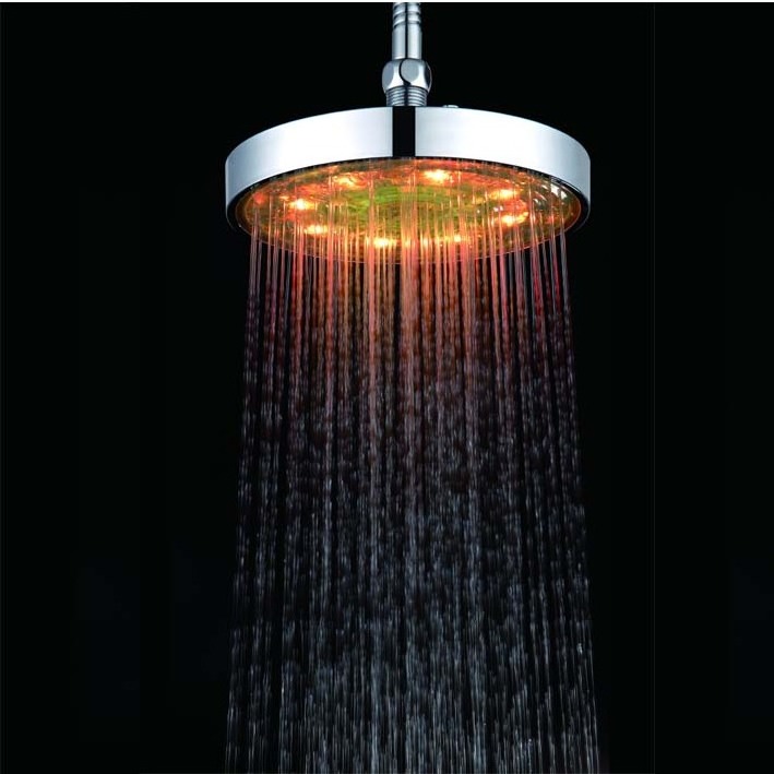 Cheapest Luxury 1 Modes LED Overhead Led Rainfall And Waterfall Bathroom Hand Shower Head