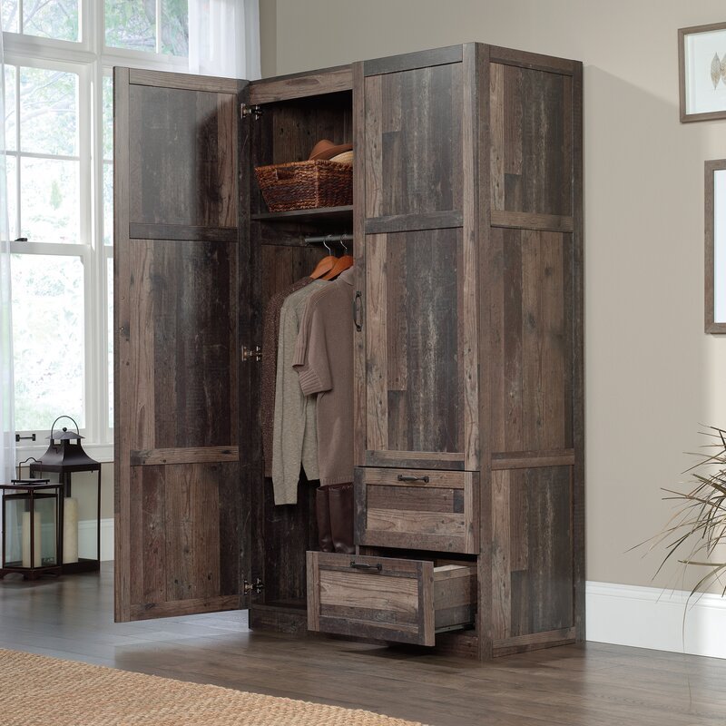 Modern Custom Armoire Wardrobe Furniture Bedroom Walk In Fitted  Cabinet Wooden Closet