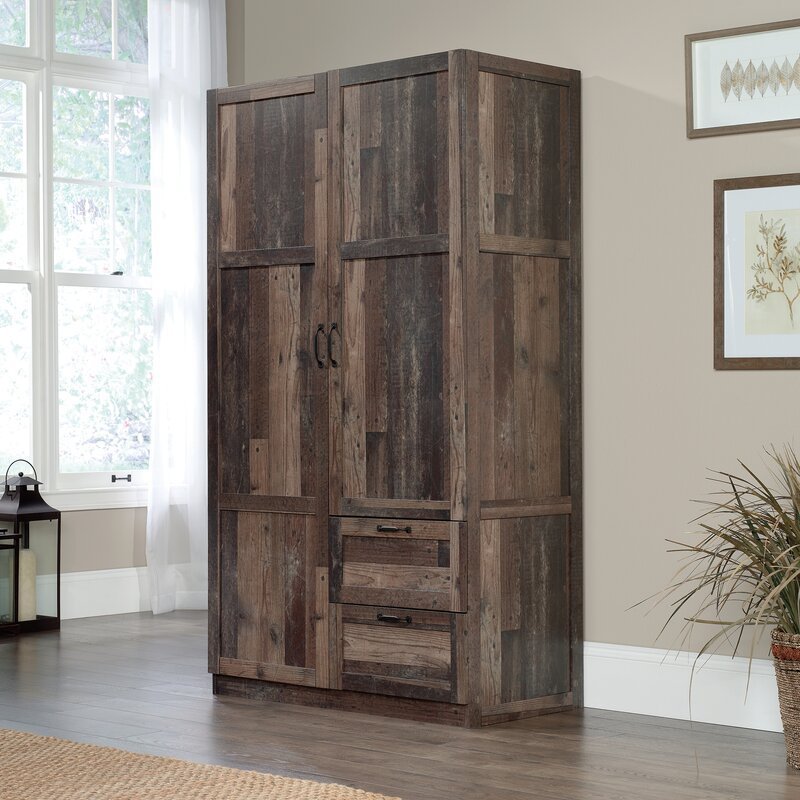 Modern Custom Armoire Wardrobe Furniture Bedroom Walk In Fitted  Cabinet Wooden Closet