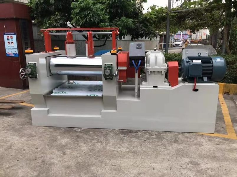 Factory Direct Sale Automatic Flip Material Rubber And Plastic Pvc Mixer Machine Electric Heating Two Roll Rubber Warming Mill