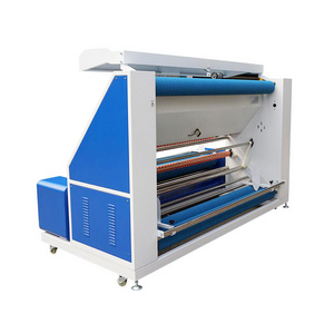 Textile Knitted Automatic Edge Control Cloth Rolling Folding Fabric Inspection Machine