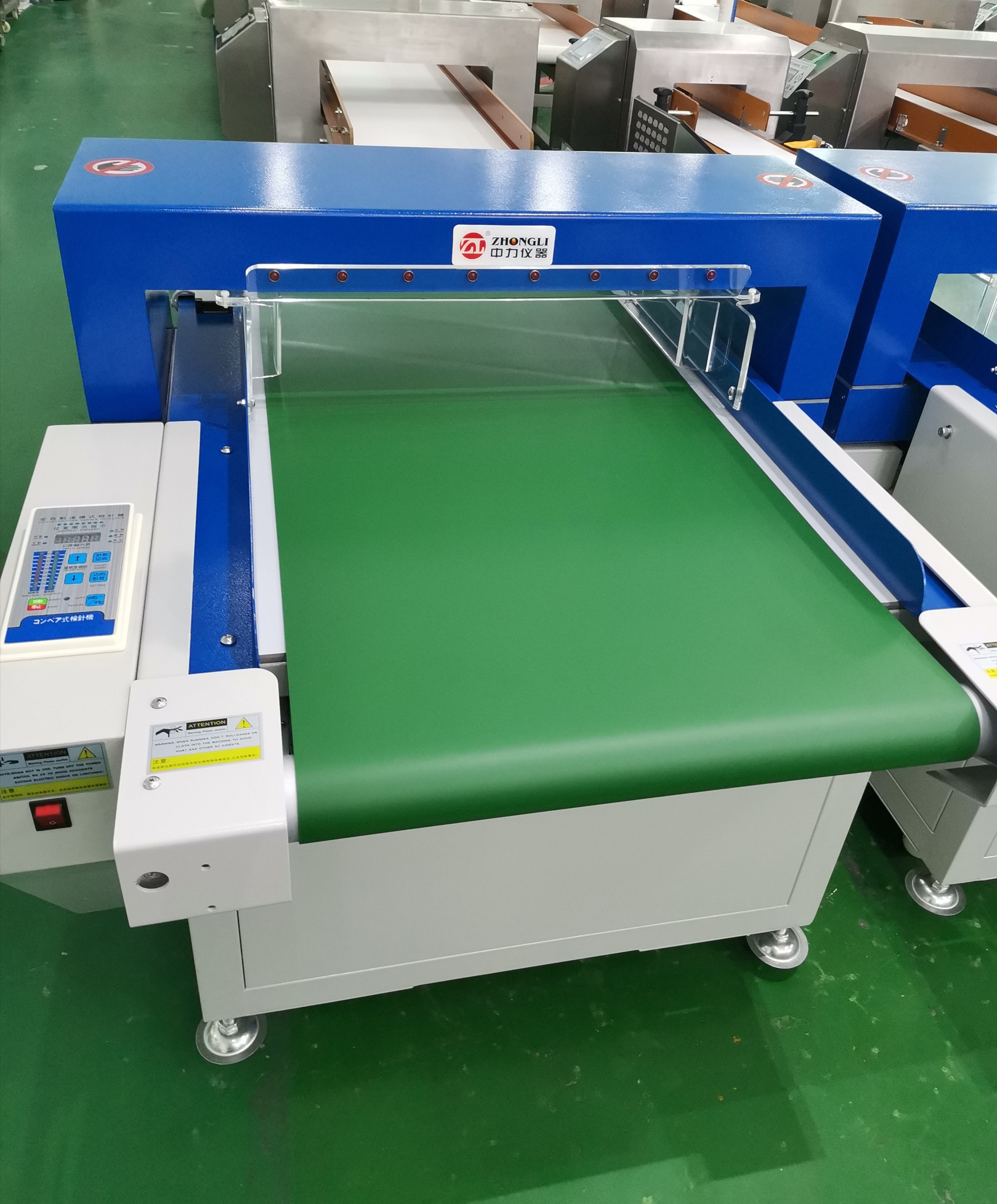 Conveyor Belt Needle Metal Detector Coat Industry Broken Needle Detector