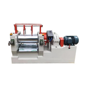 Factory Direct Sale Automatic Flip Material Rubber And Plastic Pvc Mixer Machine Electric Heating Two Roll Rubber Warming Mill