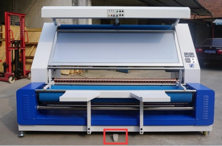 Textile Knitted Automatic Edge Control Cloth Rolling Folding Fabric Inspection Machine