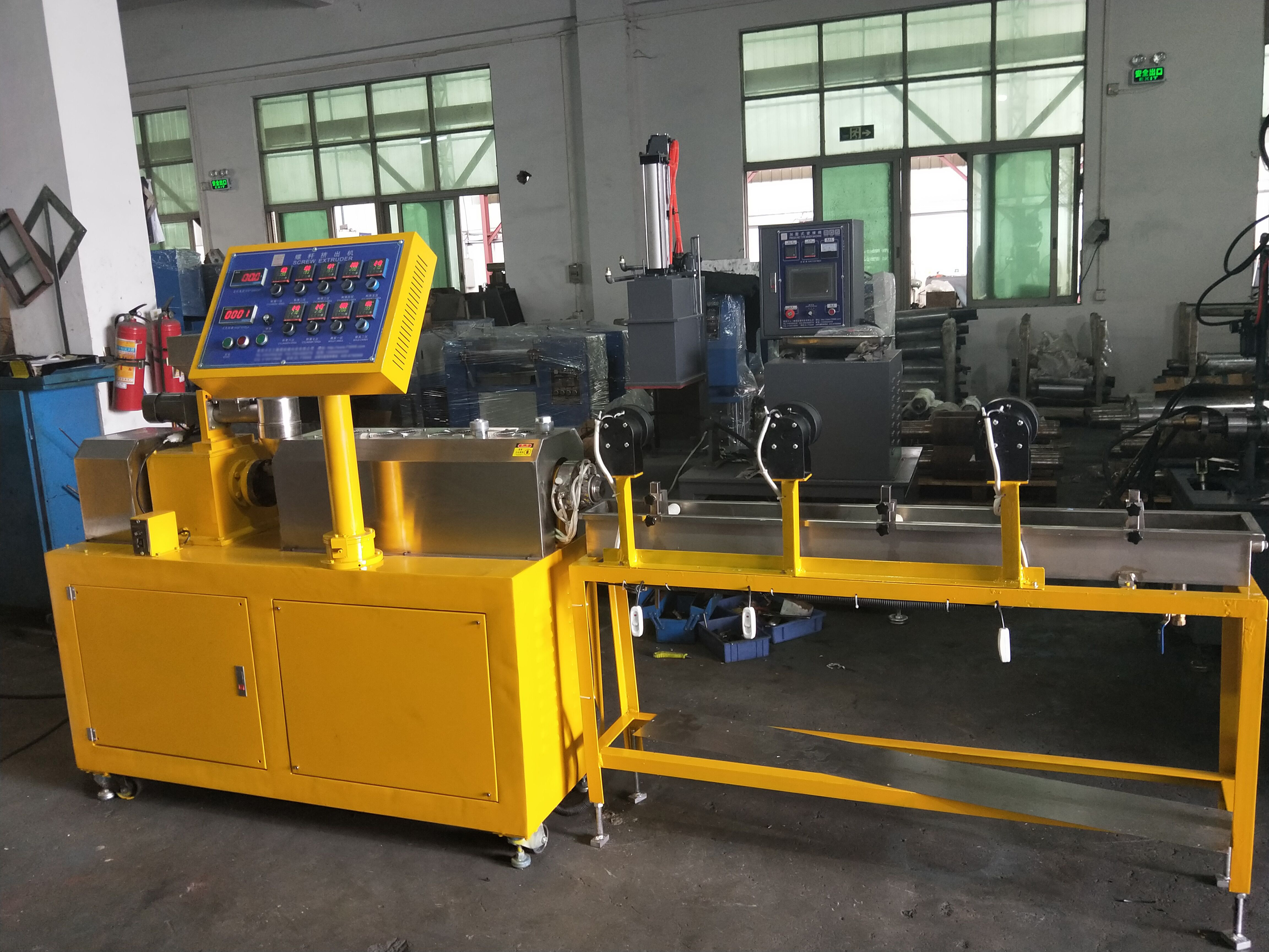 Mini Lab Twin Screw Extruder Machine for Plastic Pellet