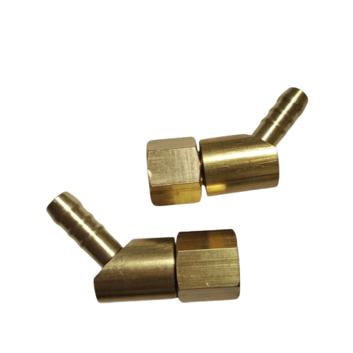 High Quality brass connector fittings swivel joint 45 degree elbow and couplings for water pipe