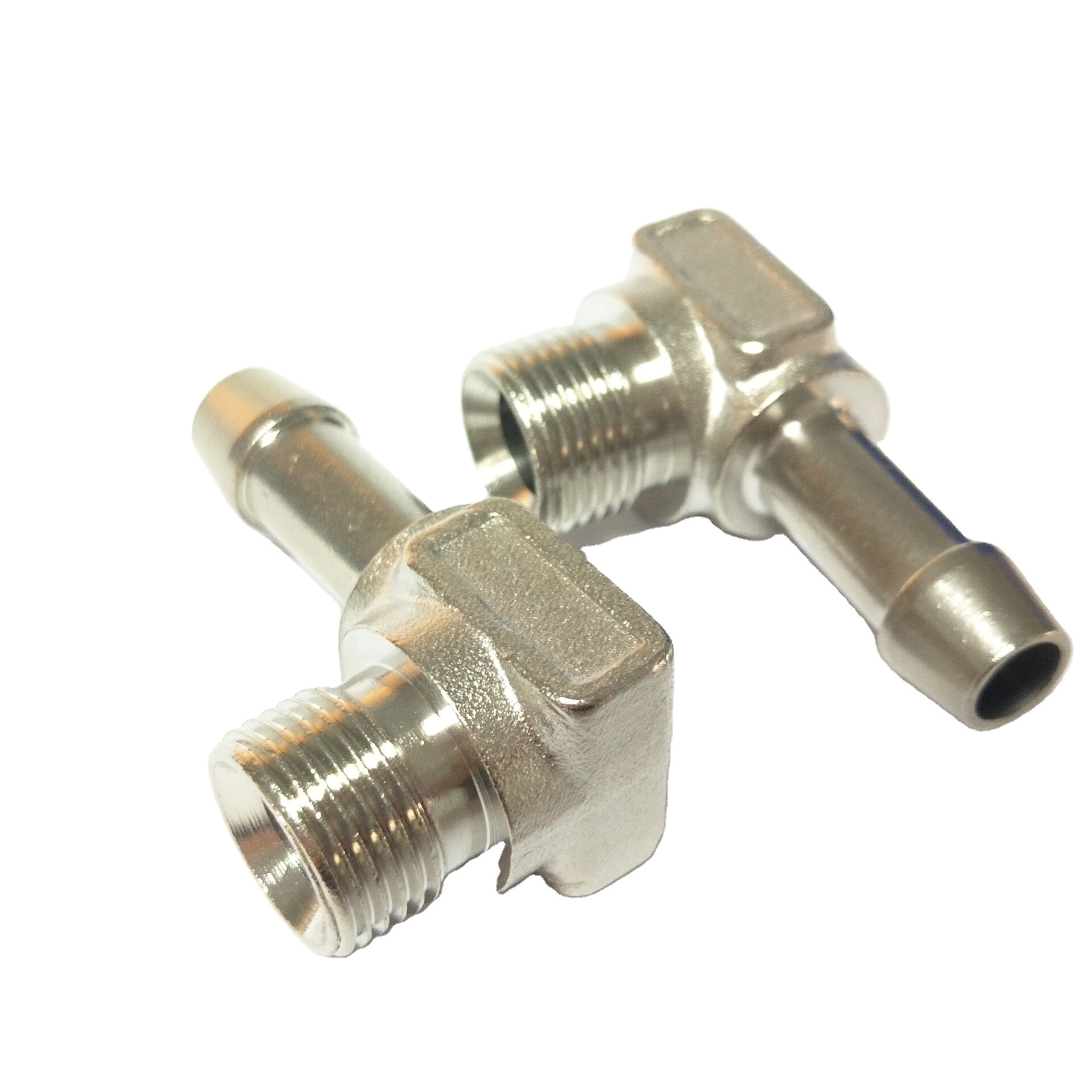 Brass Pipe Fitting Metal Pneumatic Fitting Air Hose Swivel Fitting Push In Quick Connector