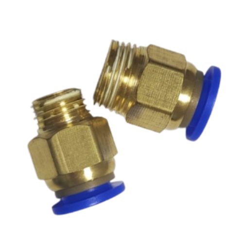 Wholesale air hose Brass external thread pneumatic pipe one touch valve fitting accessories