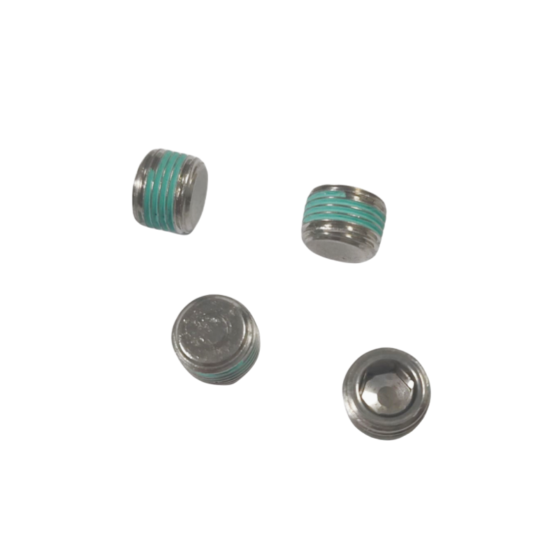 Reliable sealing of cooling drill holes Oil release 1/4 NPT stainless steel screw transmission plug