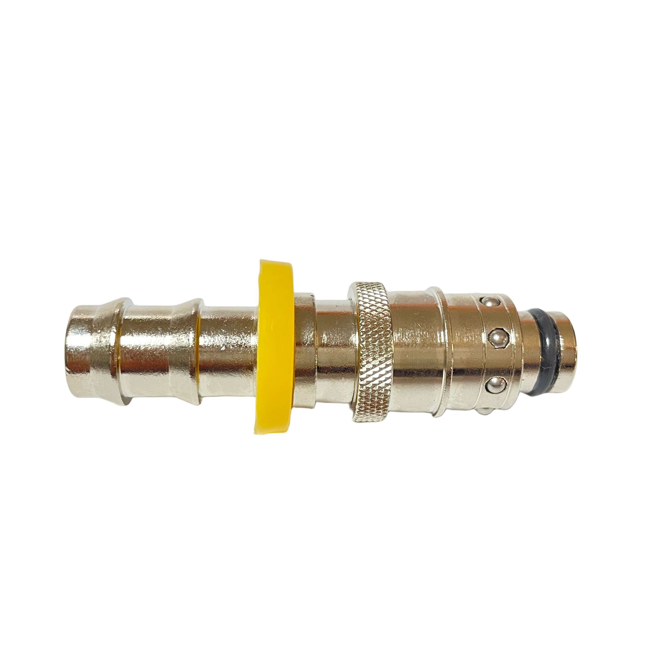 Nickel plated brass female water hose push lock quick fit straight coupling fitting connect for water