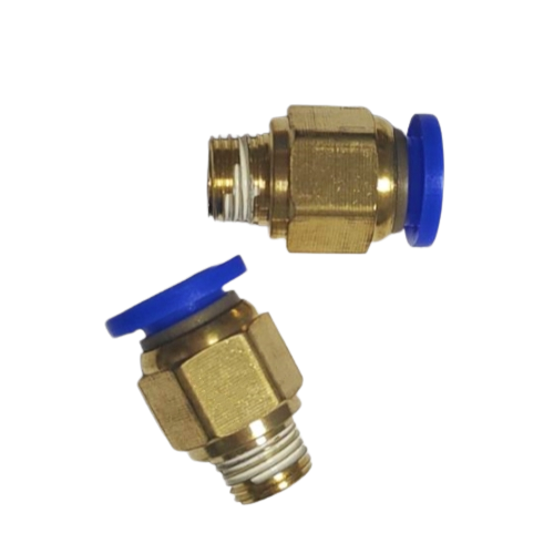 Wholesale air hose Brass external thread pneumatic pipe one touch valve fitting accessories