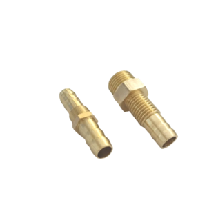 OEM Available Hose Barb Fitting Bulkhead Brass Barbed Tube Pipe Fitting Coupler Connector for Plastic Hoses