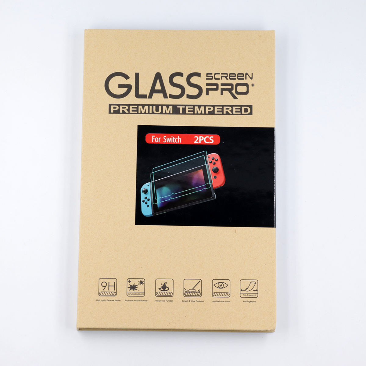 2pcs Tempered Glass Screen Protector Nintendo Switch Lite OLED Console HD UV Resistant Tempered Glass Screen Protector