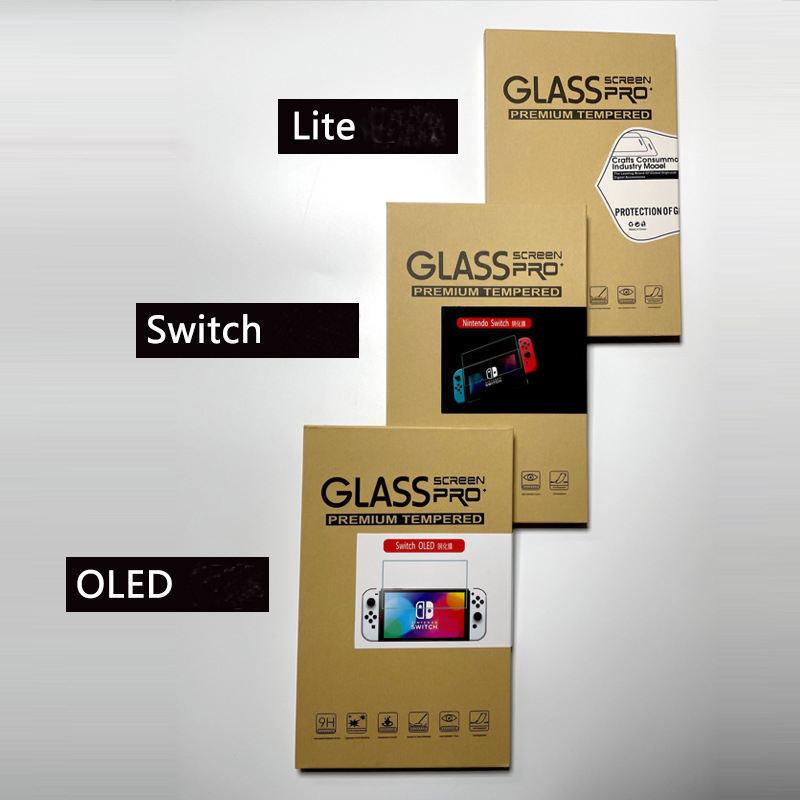 2pcs Tempered Glass Screen Protector Nintendo Switch Lite OLED Console HD UV Resistant Tempered Glass Screen Protector