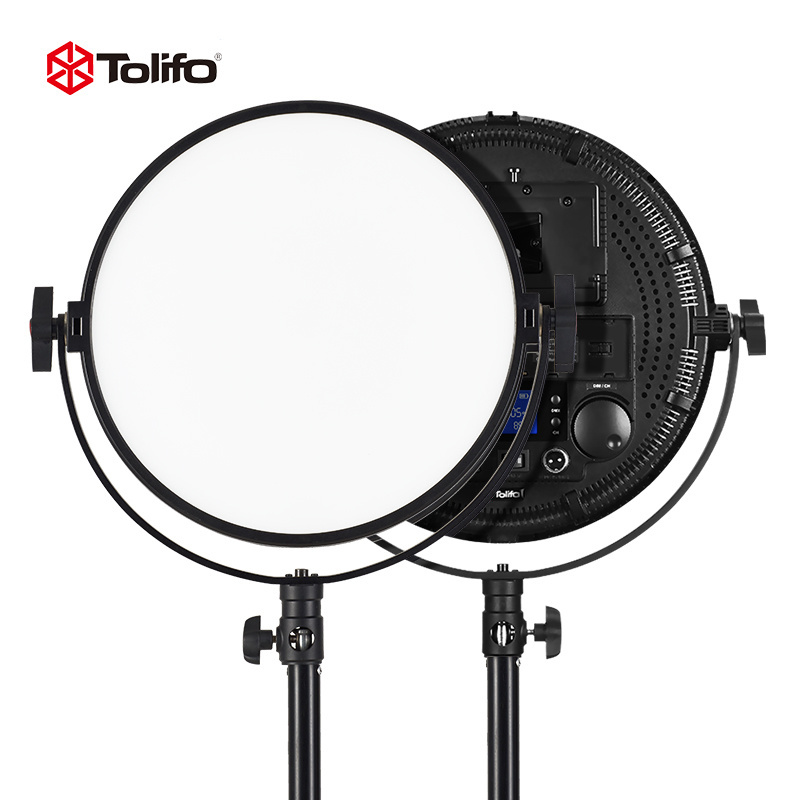 TOLIFO R-S60RGB RGB Video Light LED Photo Photography Full Color Battery Dimmable 2700K-10000K Bi-Color Soft Panel Light Studio