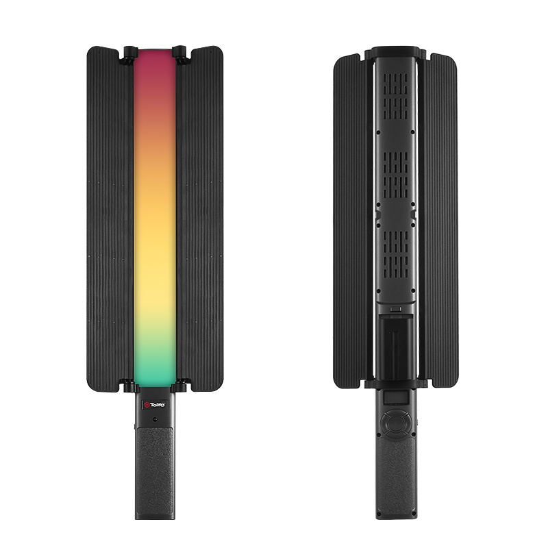 Tolifo 60W 30W 20W 6000K Youtuber RGB Led Stick Handheld Photo Studio Video Light Wand For Photography Videography Lighting