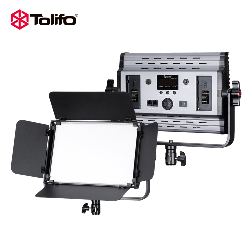 Tolifo 600PCS SMD LED Video Lights China LED Soft Light Panel fill LED Lamp Photography Light for Video Shooting