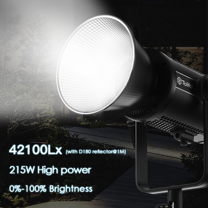 TOLIFO X-200B lite Bi color 2700-6500K Linklite APP control X200Blite LED Video Light for Studio Photography Film Lighting