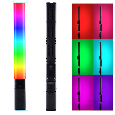 TOLIFO ST-20RGB 20W Photography Studio 3000K-6000K 13 Special Effects RGB Stick Light Handheld Photo Tube LED Video Light