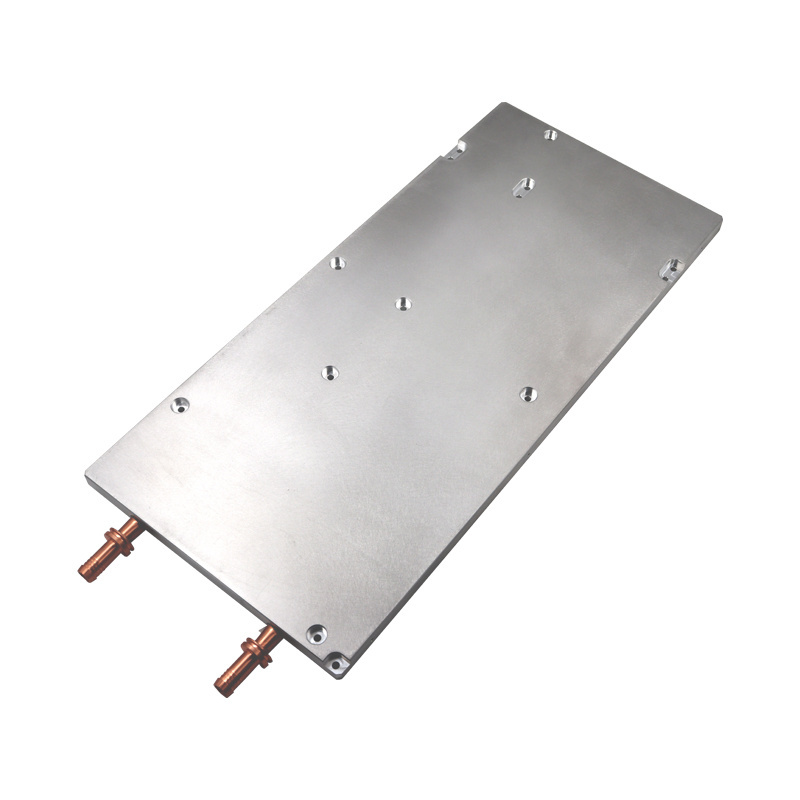 Copper Heatpipe Welding Plus CNC Machining Liquid Cold Water Cooled Plate Heatsink Module Aluminum Heat Sink