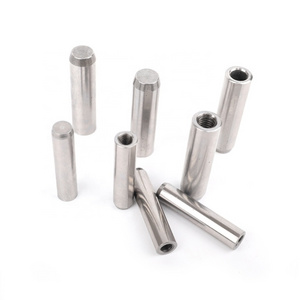 Top Sell SUJ2 material Carbide stepped Dowel Threaded Locating Pin For Punching