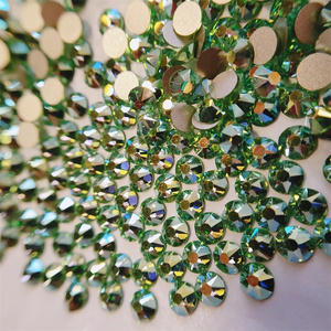 Luxury SS30 Flat Back Hot Fix Glass Rhinestones Crystal AB for Clothes Fabric Shirts Cups Sparkly Decoration