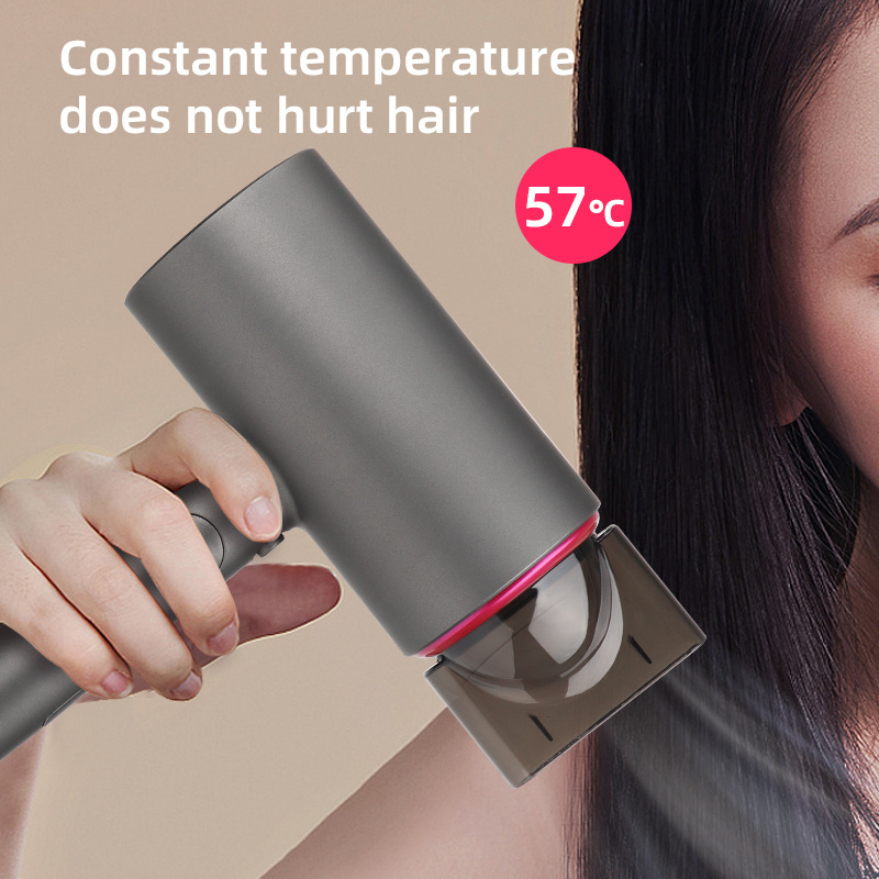 Factory Wholesale Professional 1800W Powerful Hairdryer Travel Foldable Handle Hot Cold Wind Negative Ionic Hair Dryer