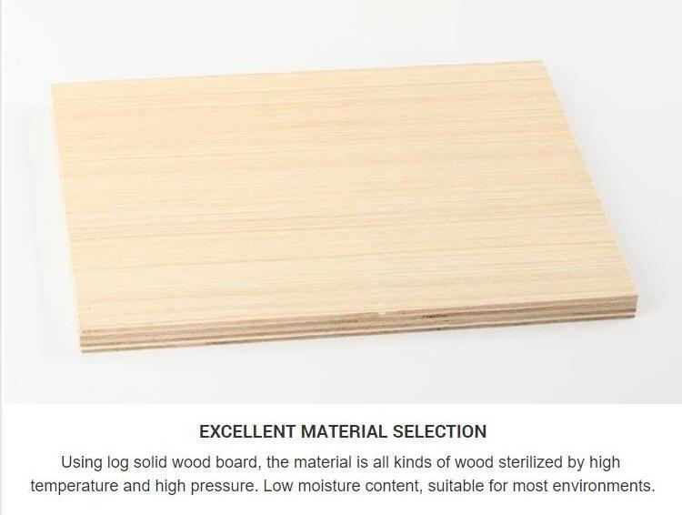 Wholesale Customization E1 5mm 9mm Laser Cut Basswood Plywood Birch Plywood Thin Sheets